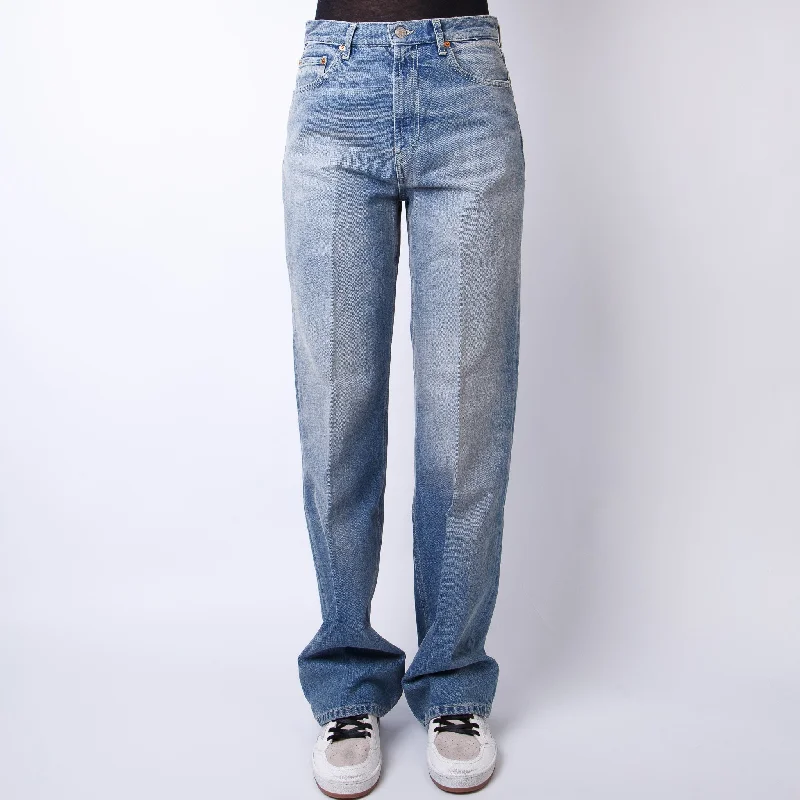 DONDUP JEANS DP777 DF0283D HX5 800 BLU  Trendy Cut-Off Denim Shorts