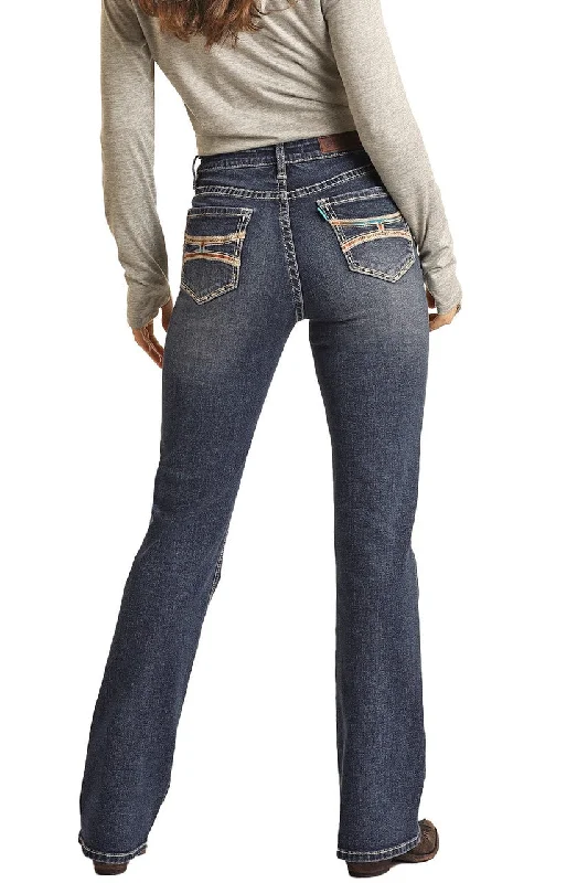 Hooey Aztec Detail High Rise Extra Stretch Bootcut Jeans Trendy Skinny High-Waist Jeans Hooey Aztec Detail High Rise Extra Stretch Bootcut Jeans Trendy Skinny High-Waist Jeans