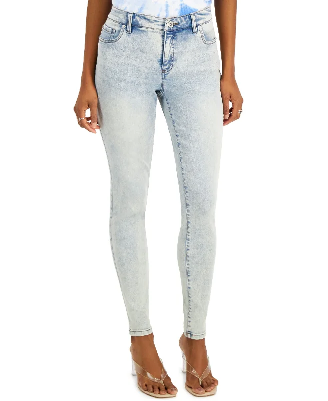 INC International Concepts Mid Rise Skinny Jeans Stylish High-Waist Skinny Denim