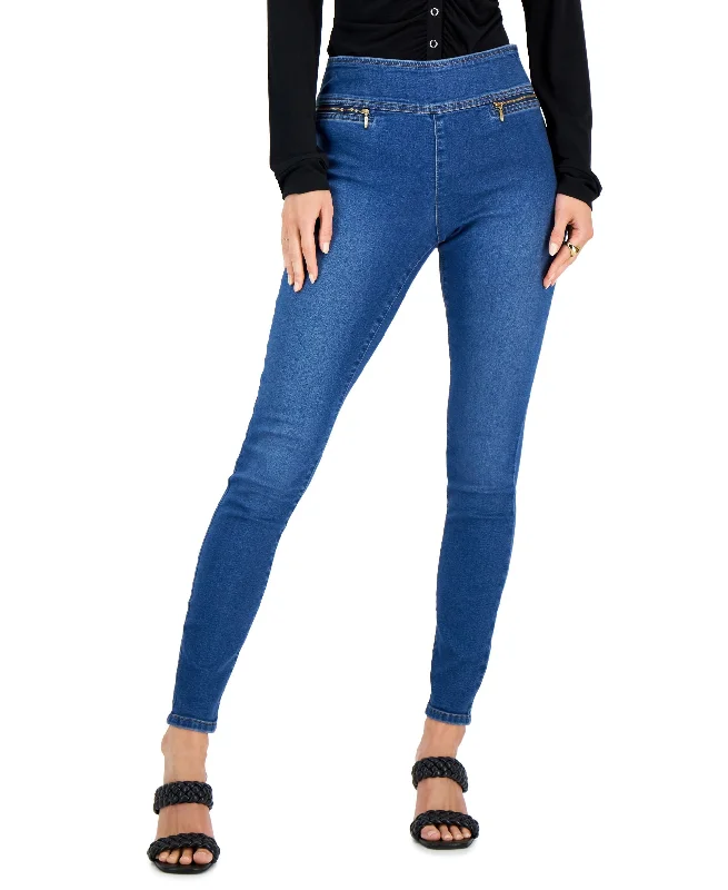 INC International Concepts Womens Pull On Skinny Jeans