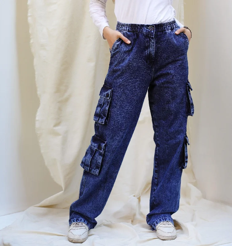 Jeans - Cargo Pants Fashionable Mom Jeans