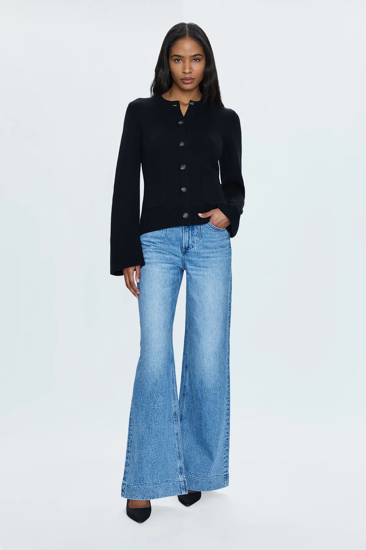 Lana High Rise Ultra Wid Leg Jeans