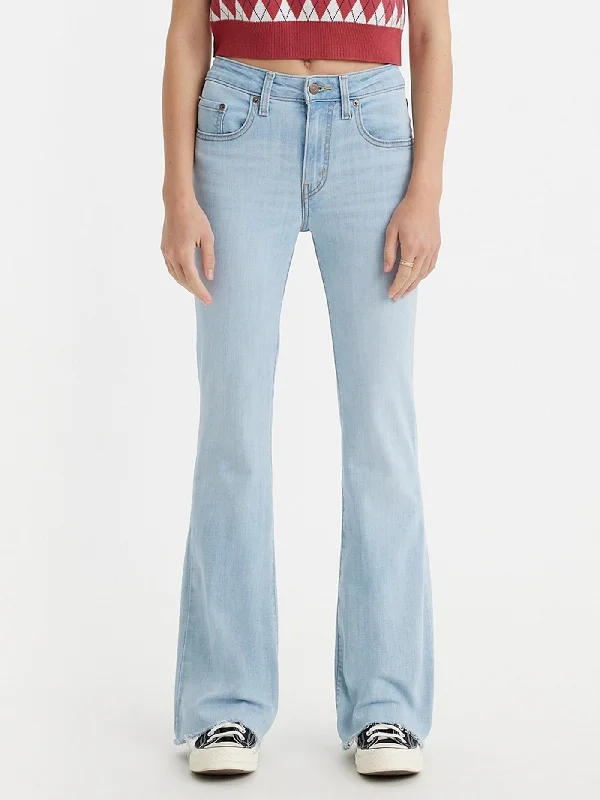 726 High Rise Flare Prime Location Jeans Comfortable Low-Rise Jeans