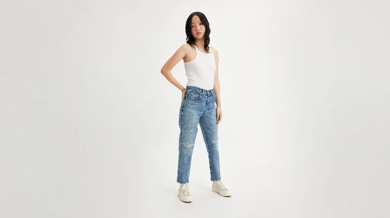 Levi's® Women's Made in Japan High-Rise Boyfriend Jeans Trendy Low-Rise Slim Jeans