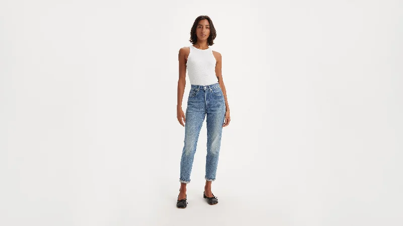 Levi's® Women's Made in Japan High-Rise Boyfriend Jeans Elegant Bootcut Fit Jeans