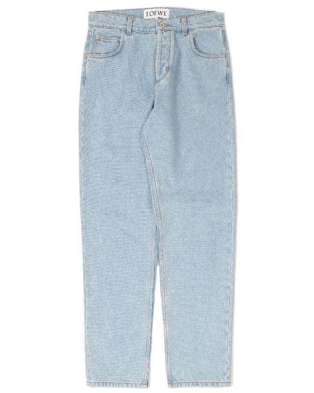 High Rise Light Blue Jeans