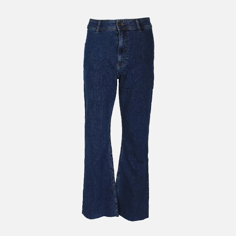 LADIES BOOTCUT JEANS Comfortable Zip-Up Skinny Jeans