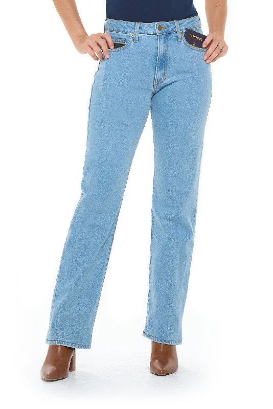 Best Travel Jeans | Relaxed | Faded Indigo Casual Skinny Fit Jeans