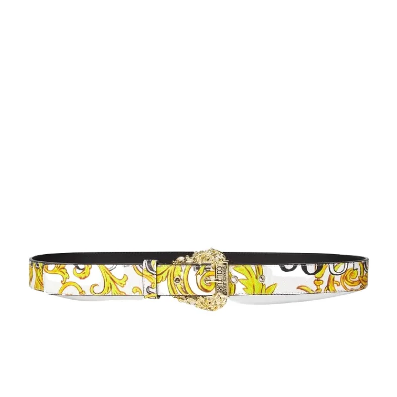 Versace Jeans Couture Baroque Buckle Belt