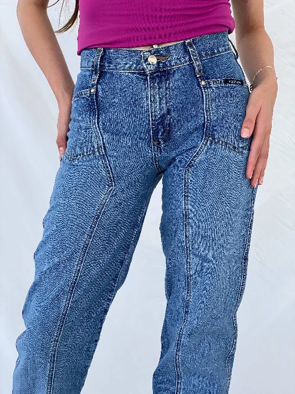 Vintage Rockies Low Rise Jeans Comfortable Zip-Up Skinny Jeans