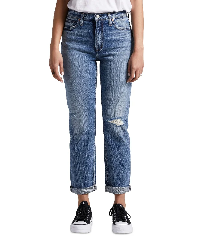 Women's 90's Boyfriend High-Rise Straight-Leg Jeans