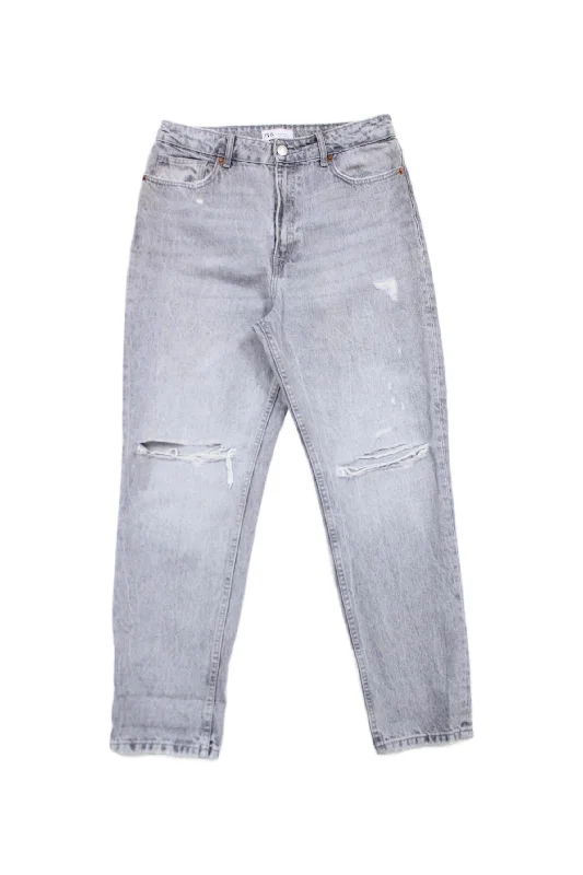 Zara - Tapered Leg Jeans Trendy Bootcut High-Waisted Jeans